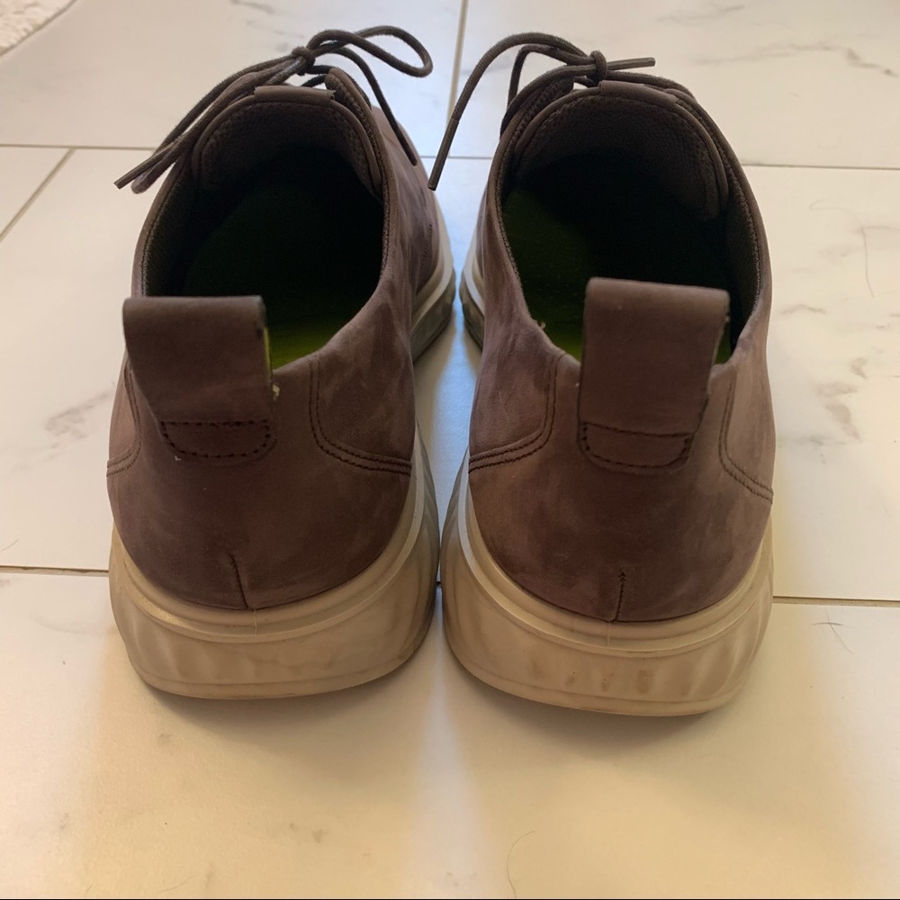 Ecco Brown Suede lace up Size 44 (size 10.5) - Picture 2 of 5